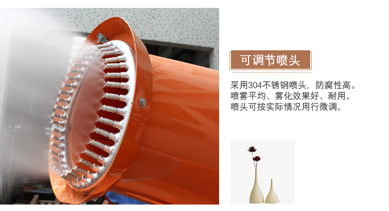 風送式遠程噴霧機噴頭說明 風送式遠程噴霧機噴頭說明