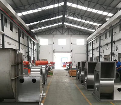 鑫風離心風機生產(chǎn)車間環(huán)境 鑫風離心風機生產(chǎn)車間環(huán)境